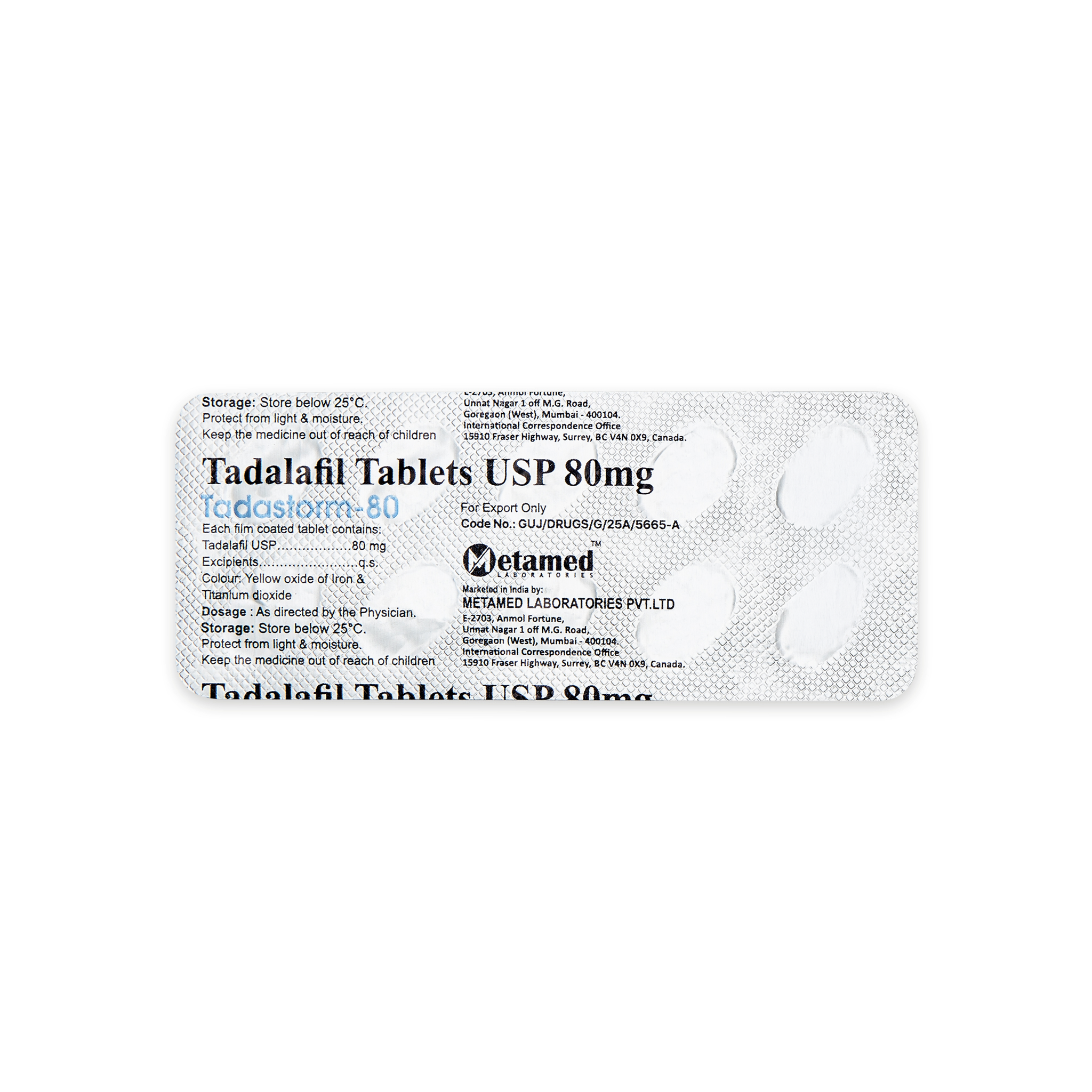 Tadapox 80 mg