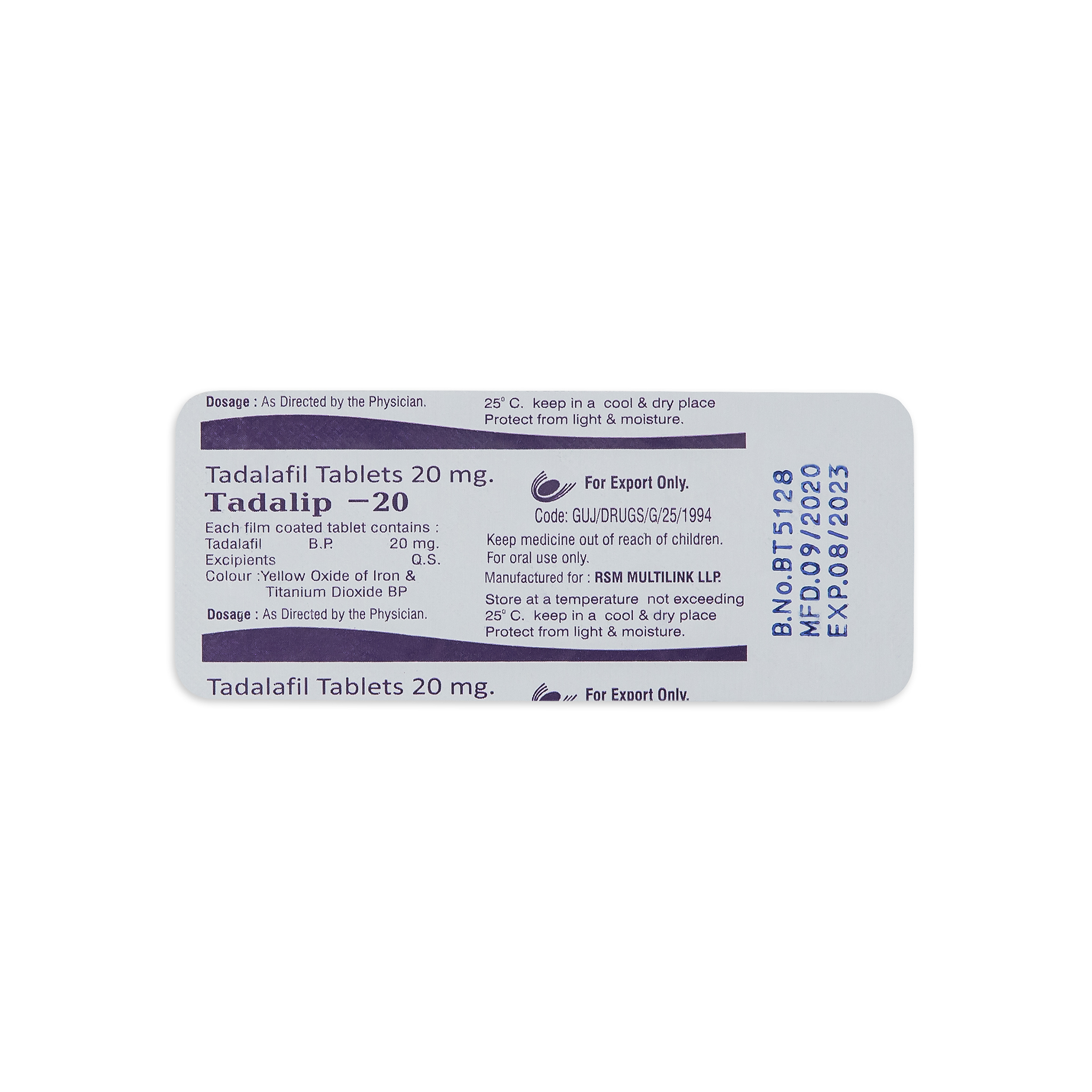 Tadalip 20 mg