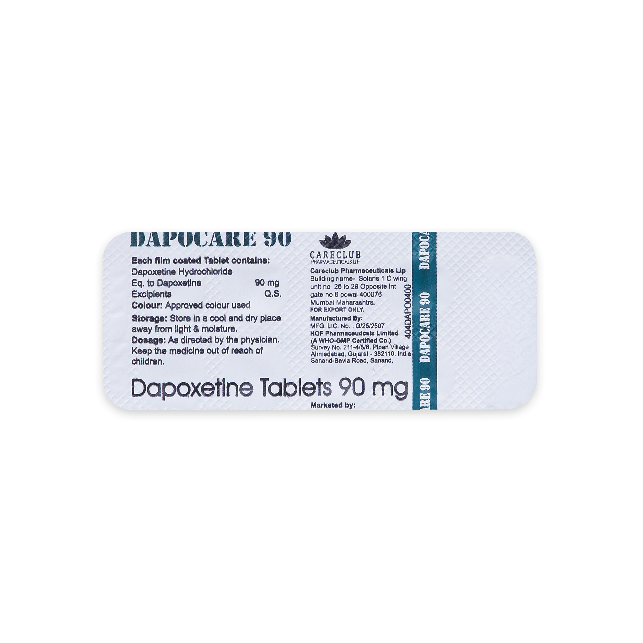 Dapocare 90 mg