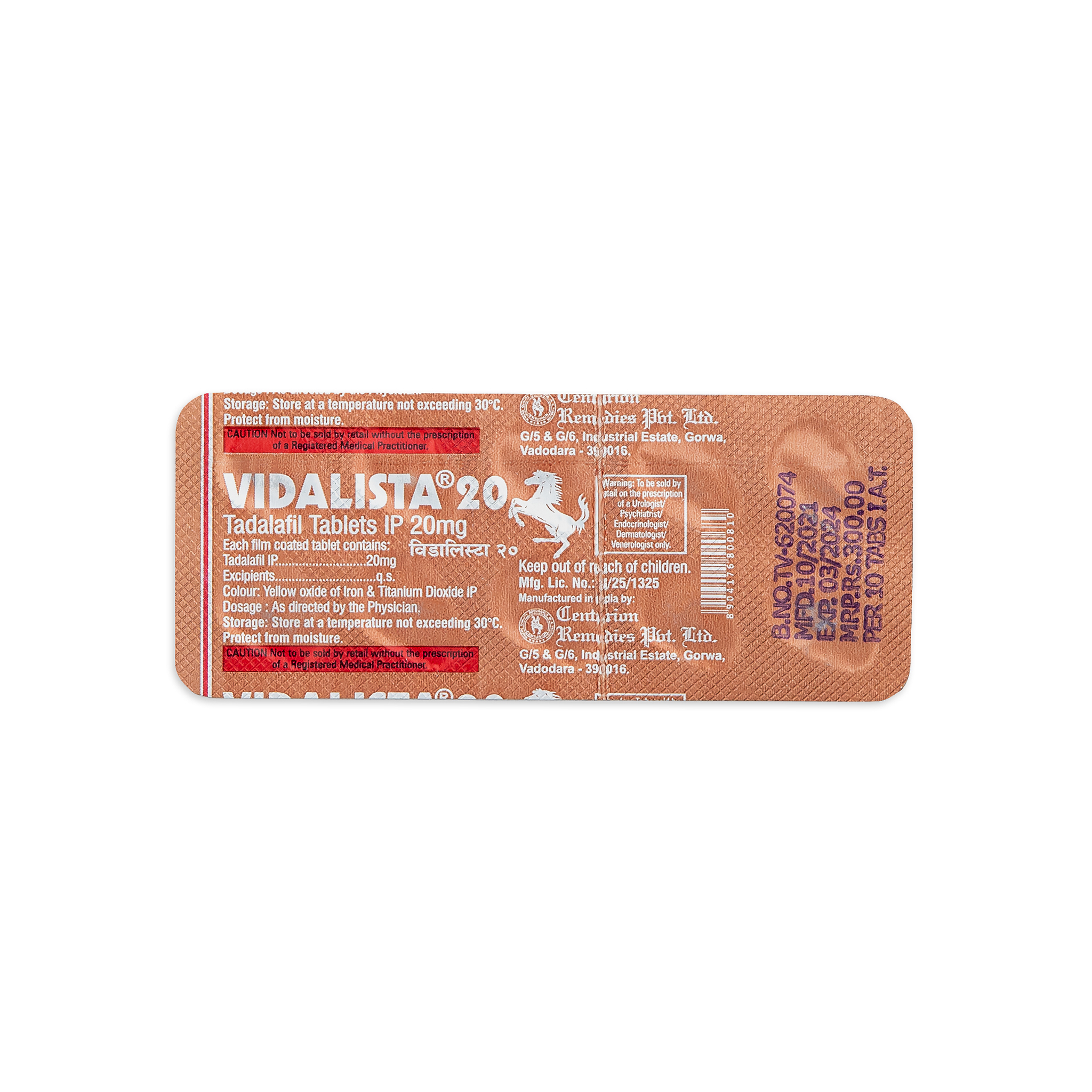 Vidalista 20 mg