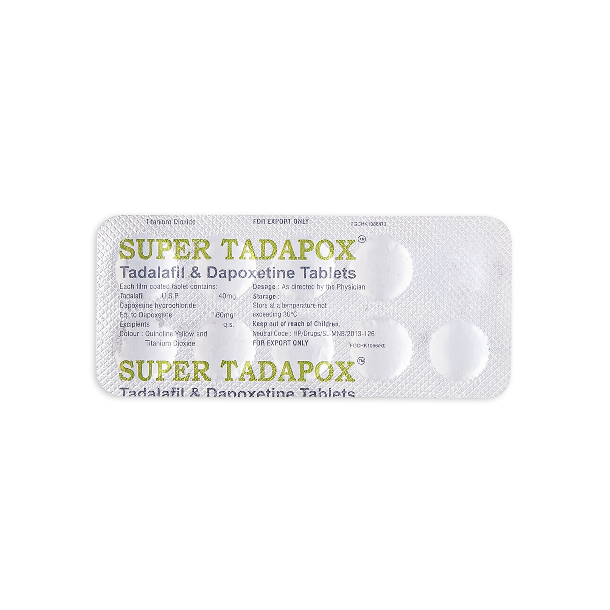 Super Tadapox 100 mg