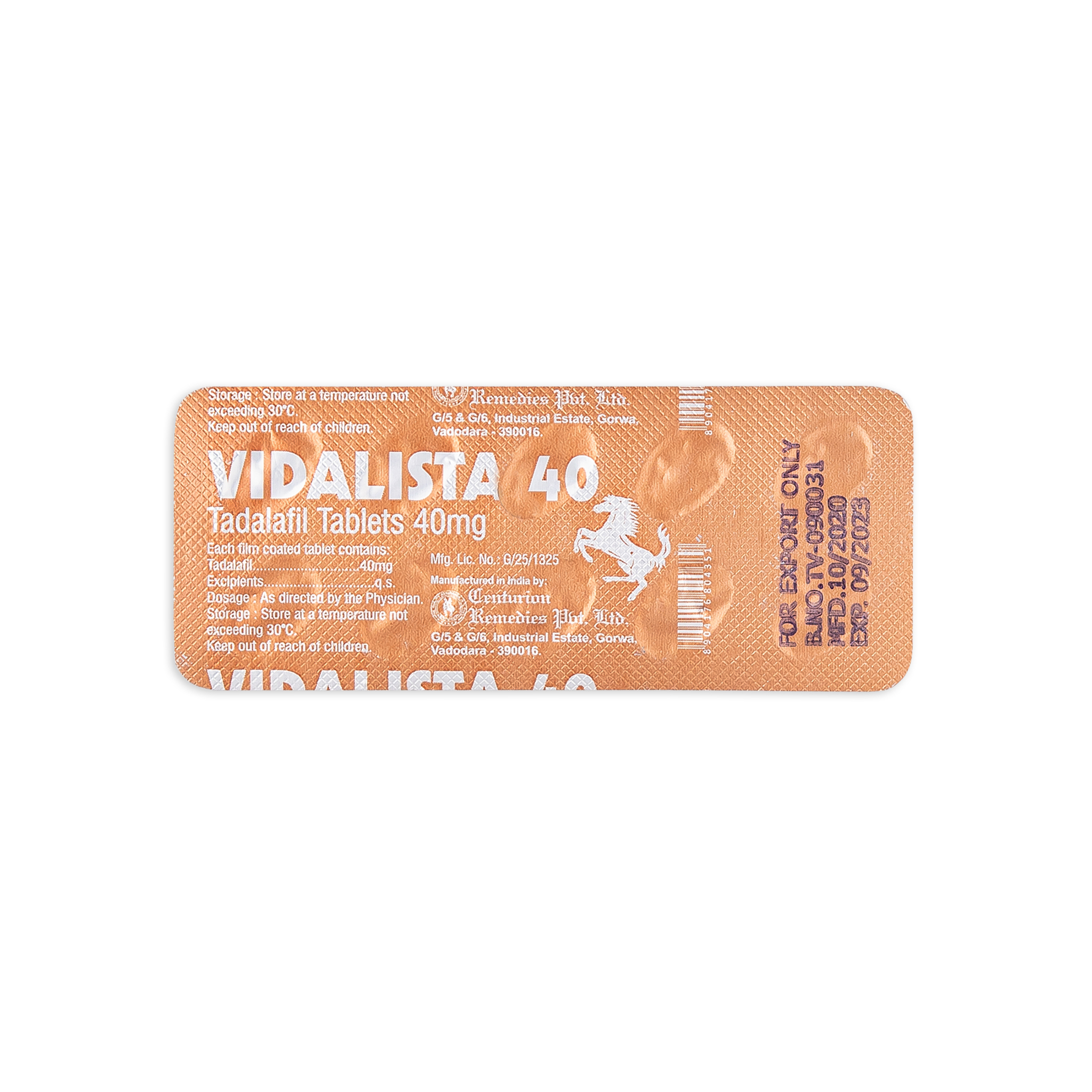 Vidalista 40 mg