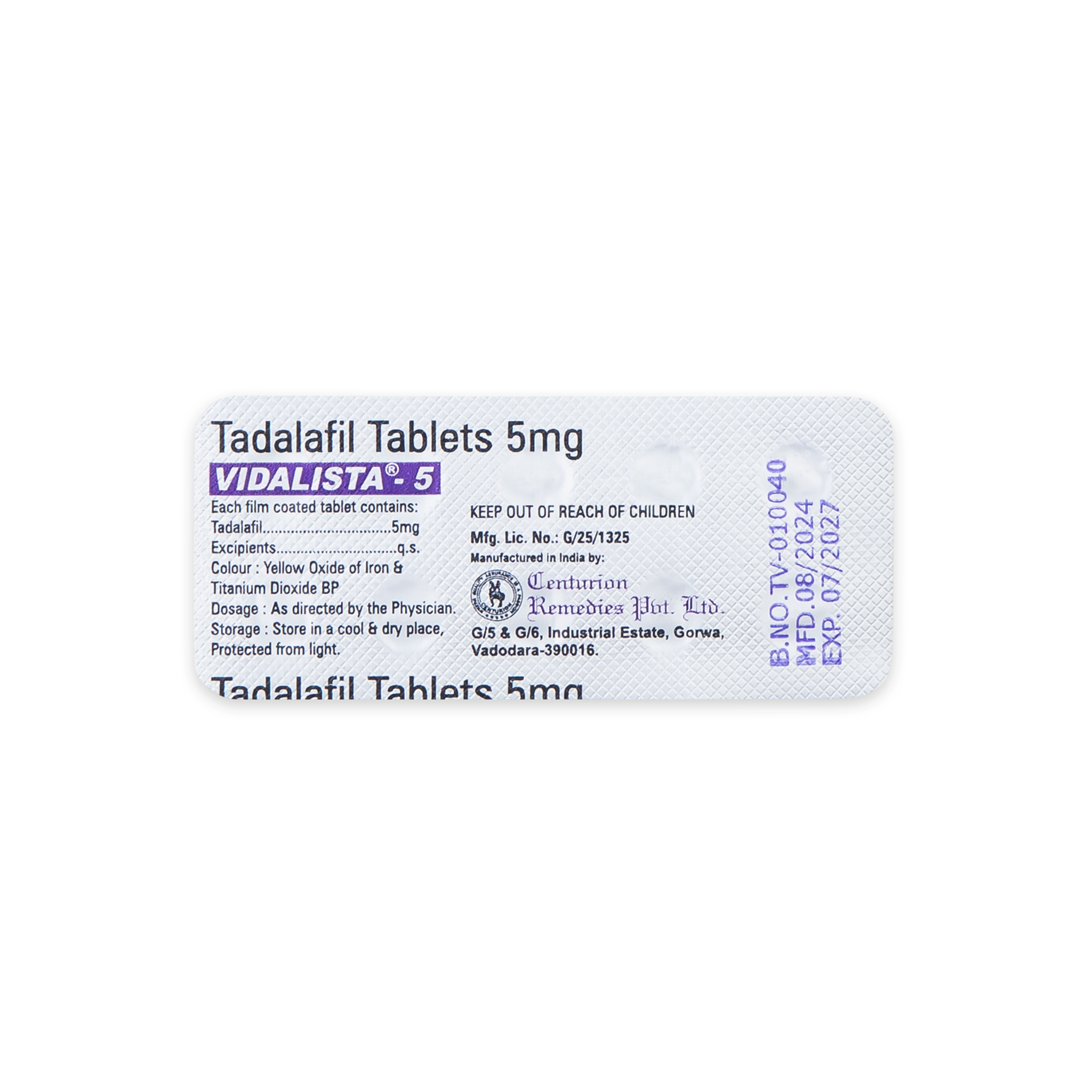 Vidalista 5 mg