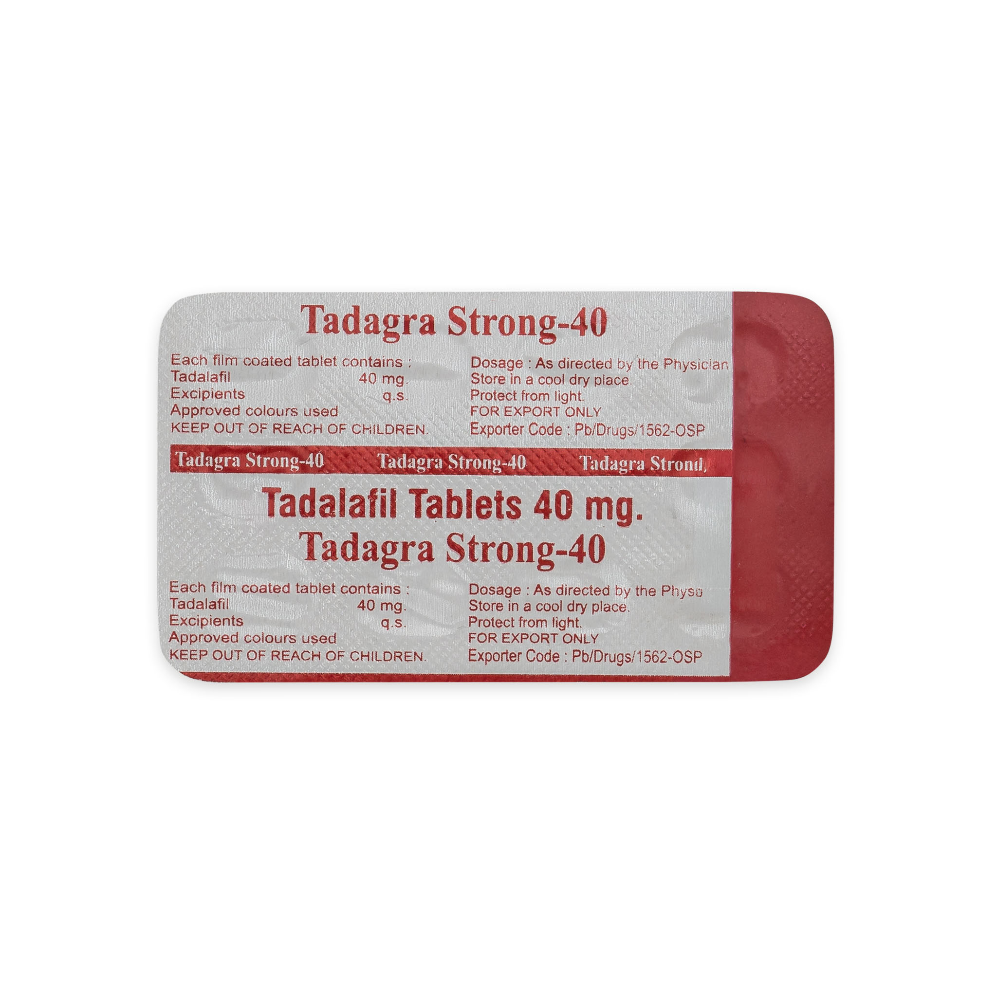 Tadagra Strong 40 мг