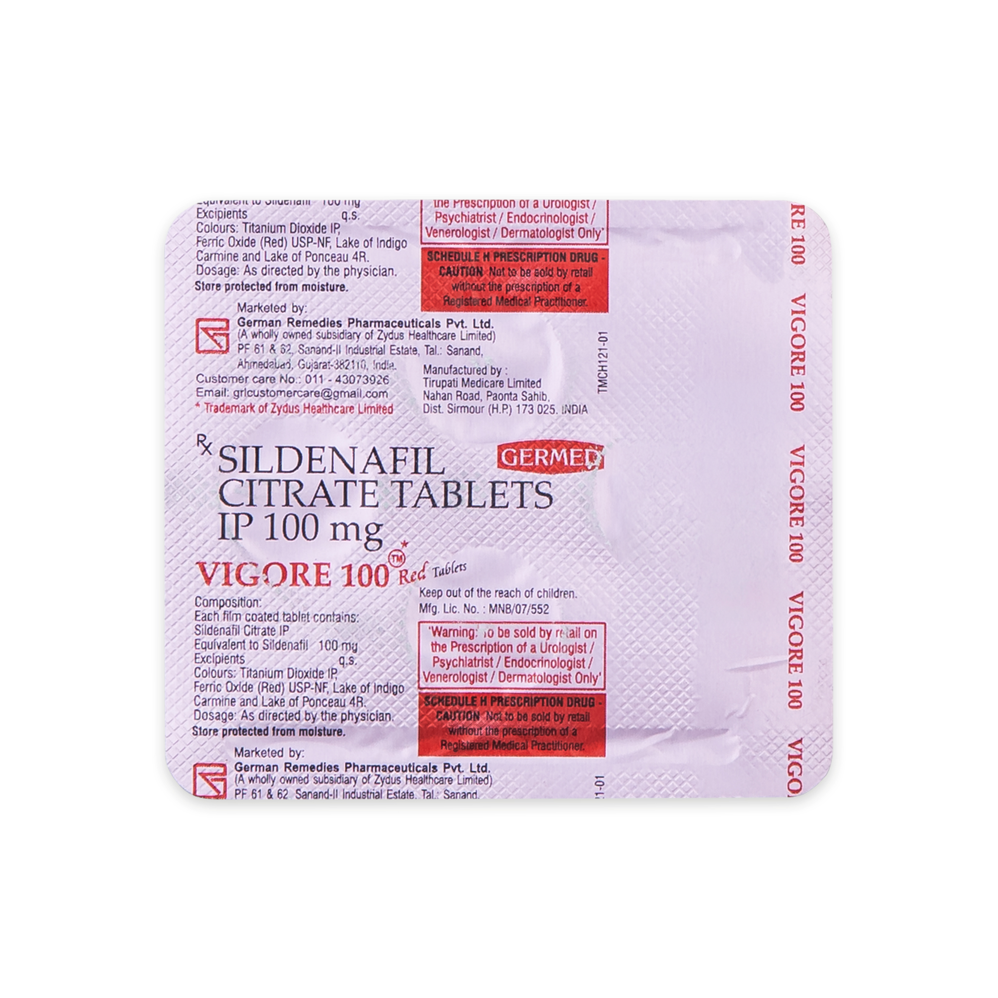 Vigore 100 mg