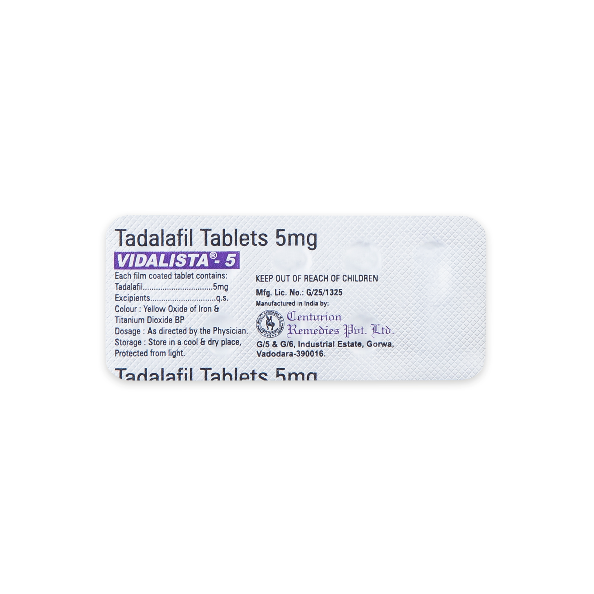 Vidalista 5 mg