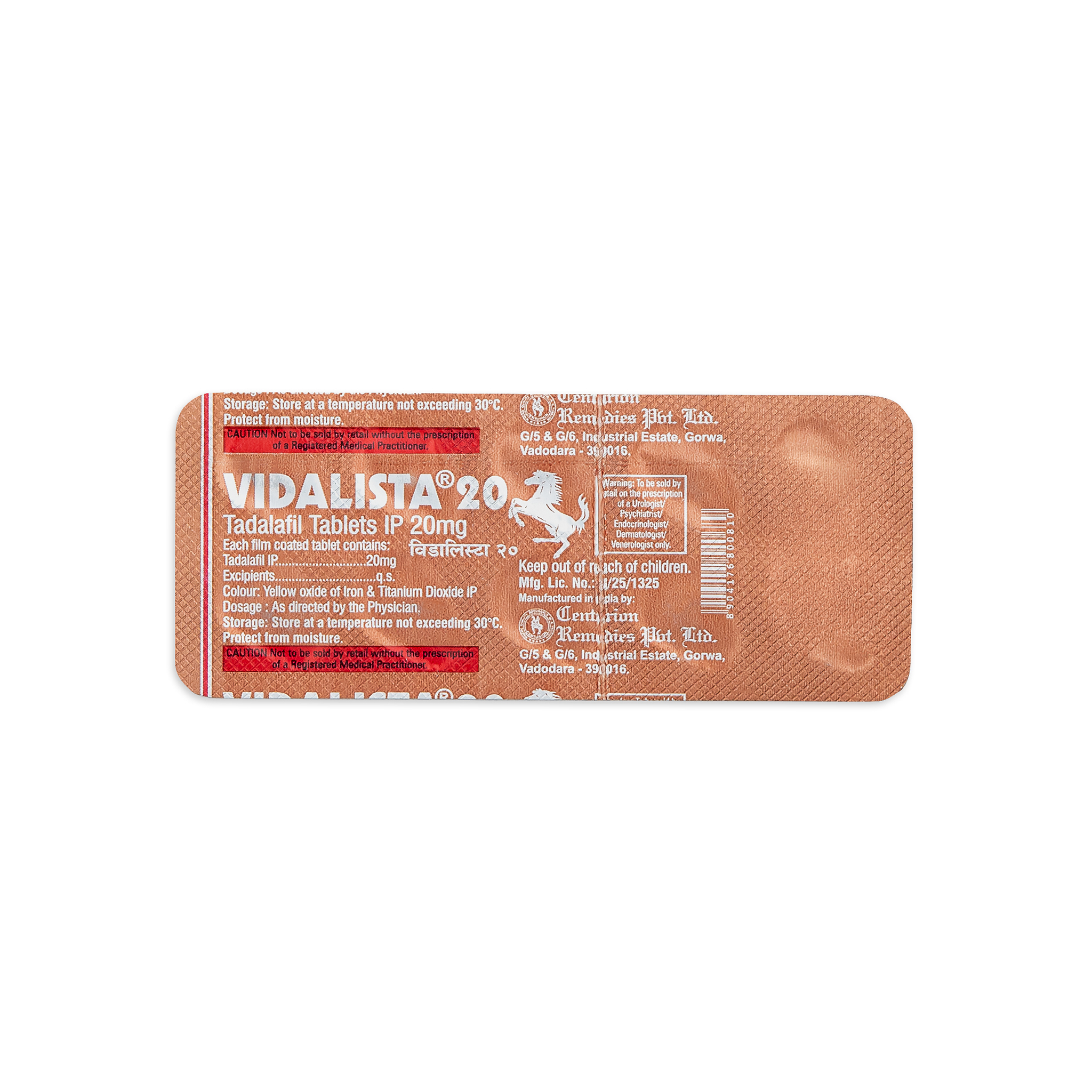 Vidalista 20 mg
