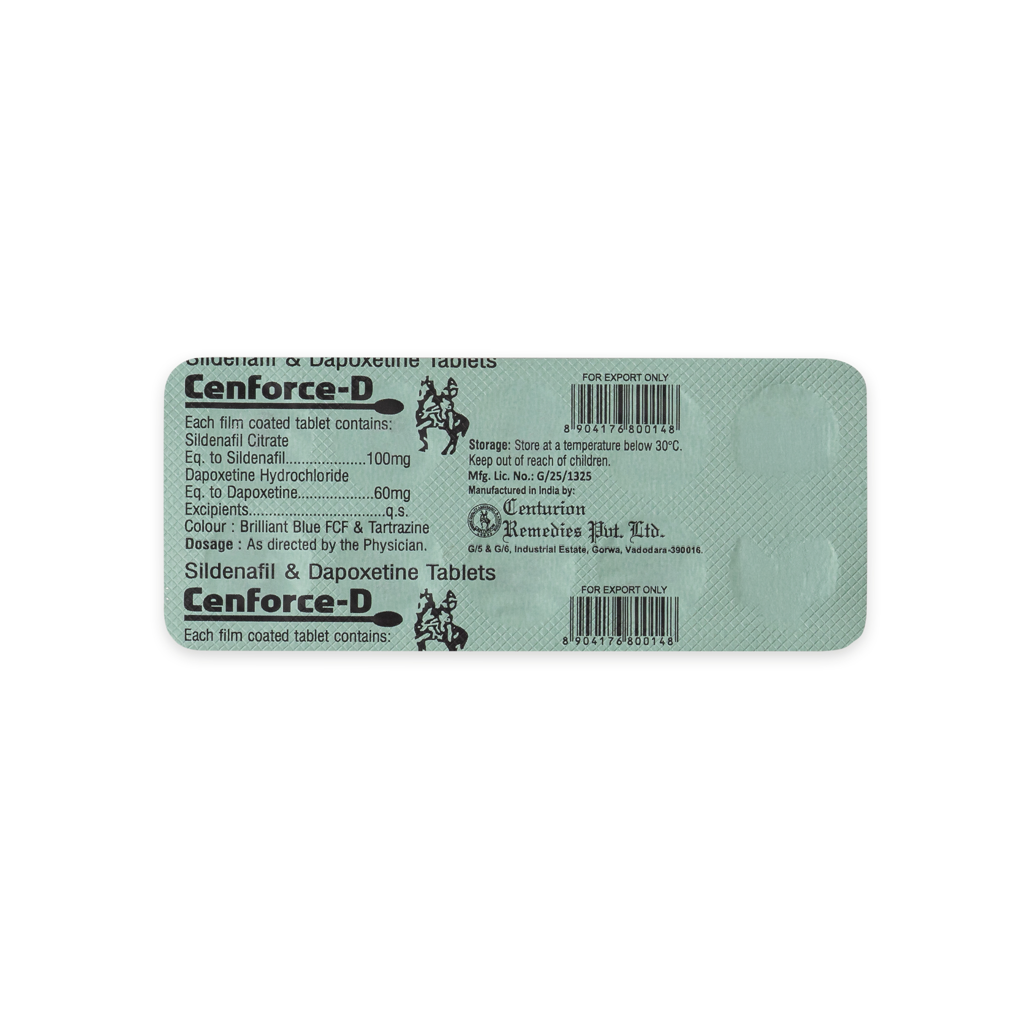 Cenforce D 160 мг