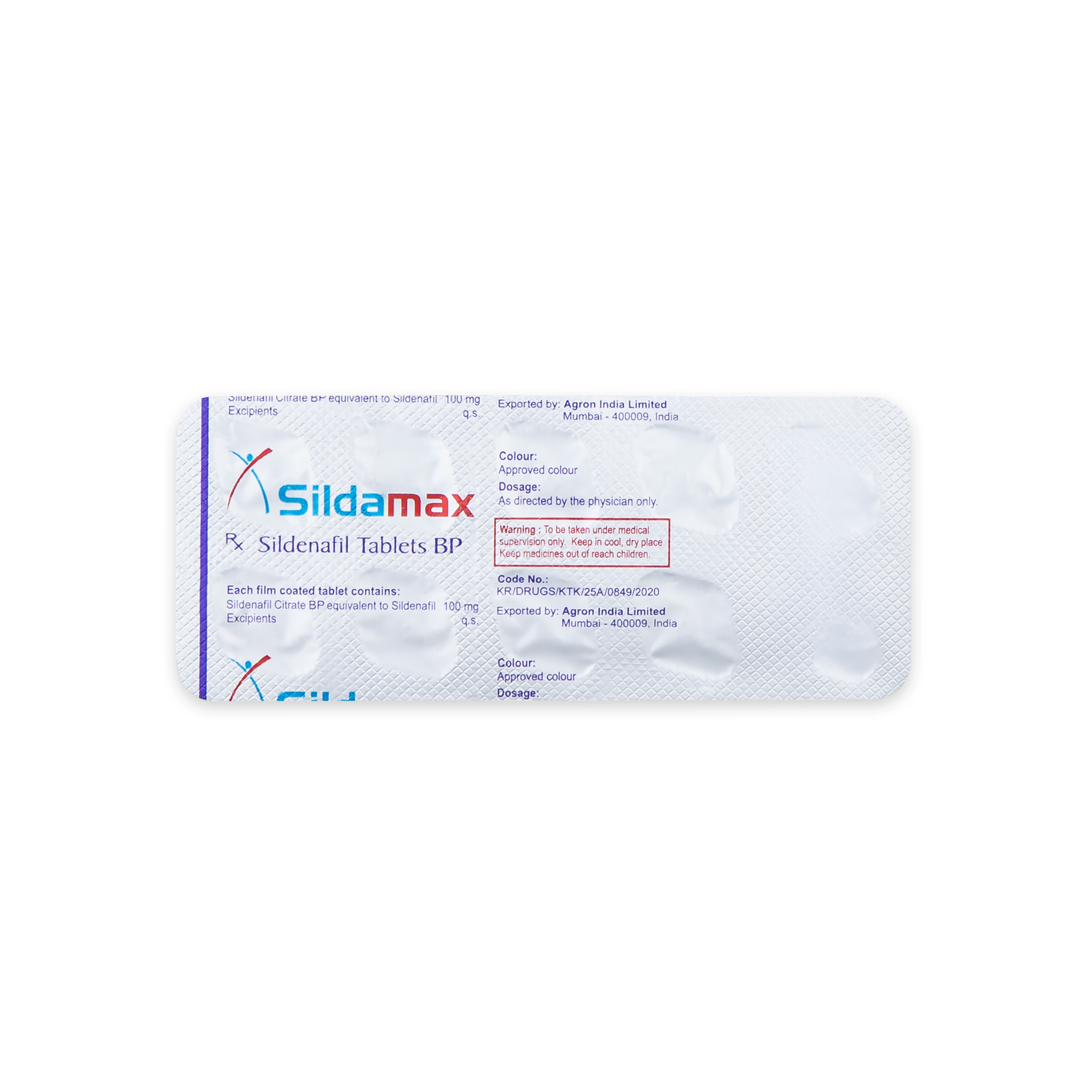 Sildamax 100 mg