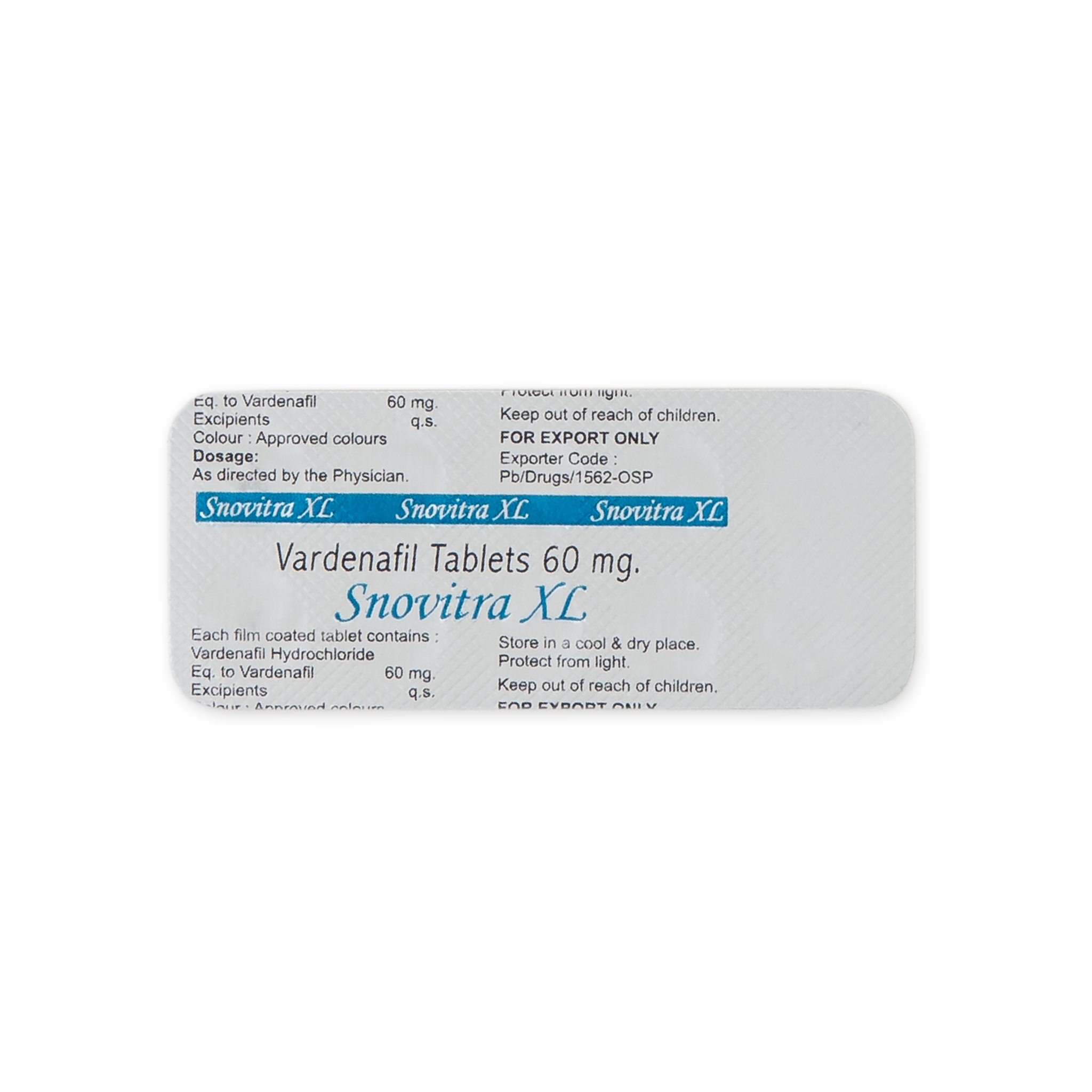 Snovitra XL 60 mg