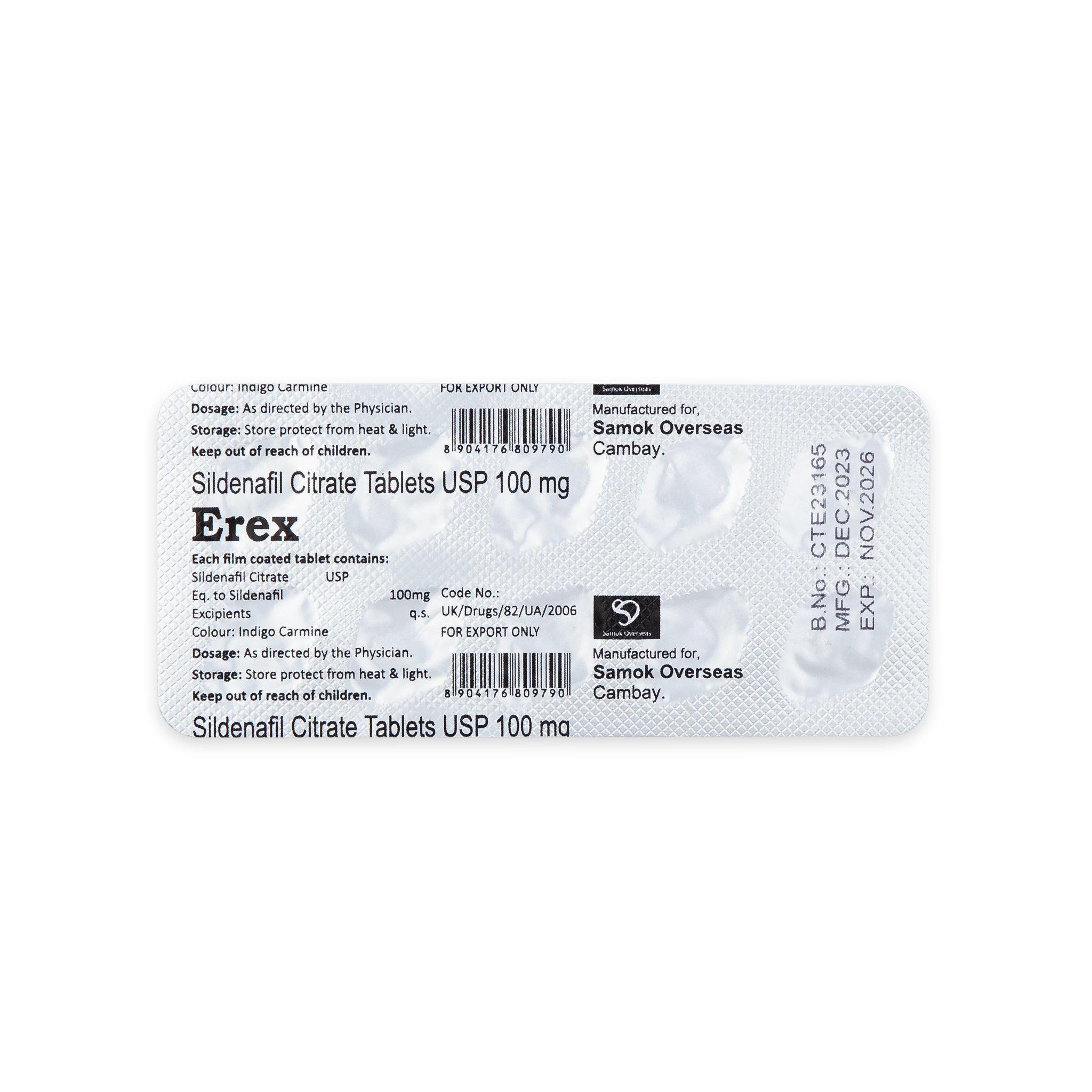 Erex 100 mg